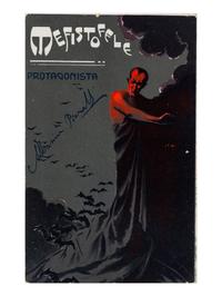 [19TH AND 20TH-CENTURY OPERA SINGERS]. A group of 6 photographs, cabinet photographs, cartes de visite, or photographic postcards of opera singers from the 1890s-1900s, most signed, comprising images of: