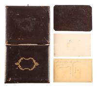 [SCIENCE & TECHNOLOGY]. Charles M. Hayden (1845-1934) archive featuring a patent model for a gun mount with associated photographs, letters, and sketchbook.