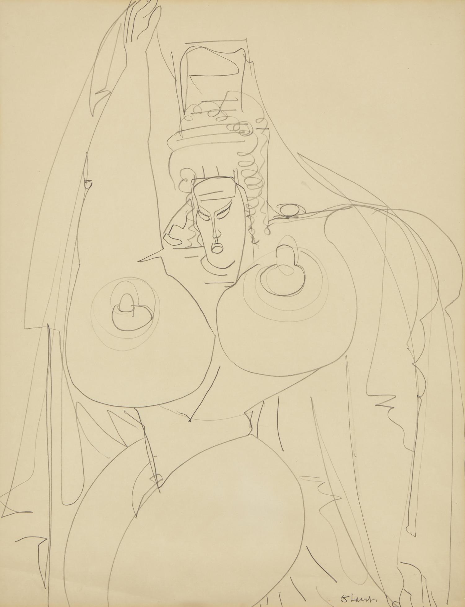 Veiled Nude, c. 1932-1935