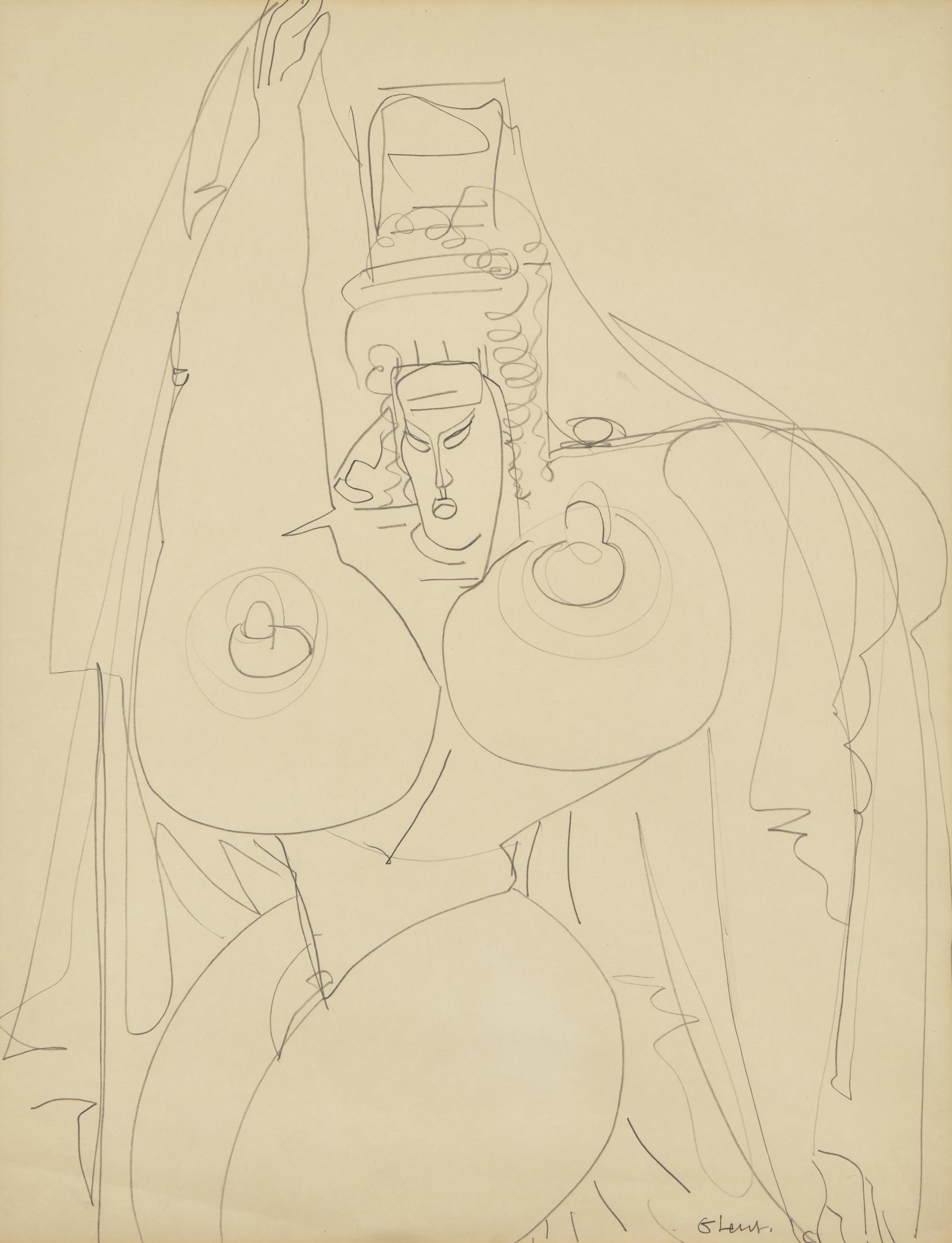 Veiled Nude, c. 1932-1935