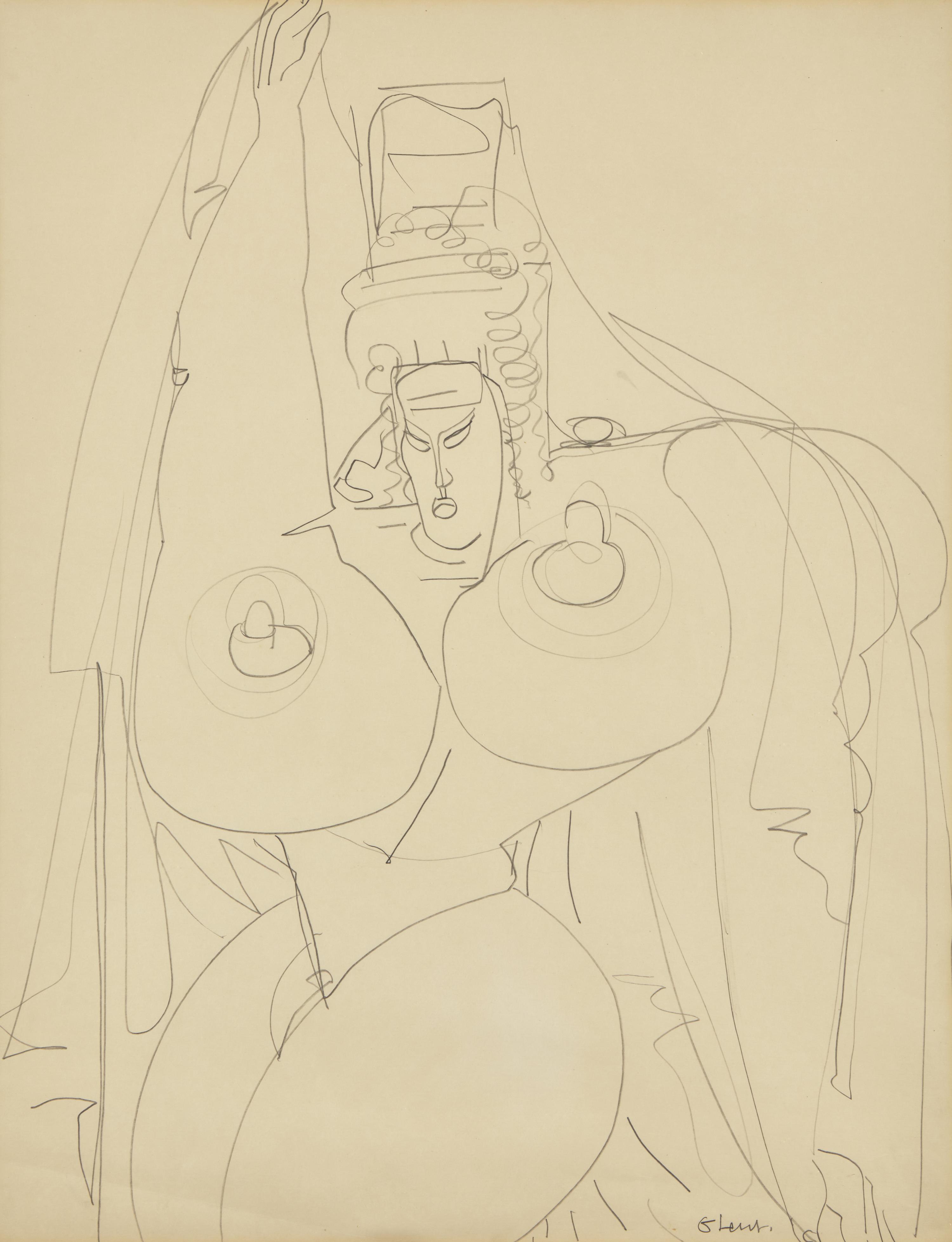 Veiled Nude, c. 1932-1935