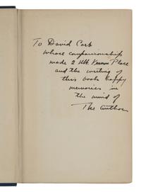 BIGGERS, Earl Derr (1884-1933). A pair of FIRST EDITIONS, comprising:
