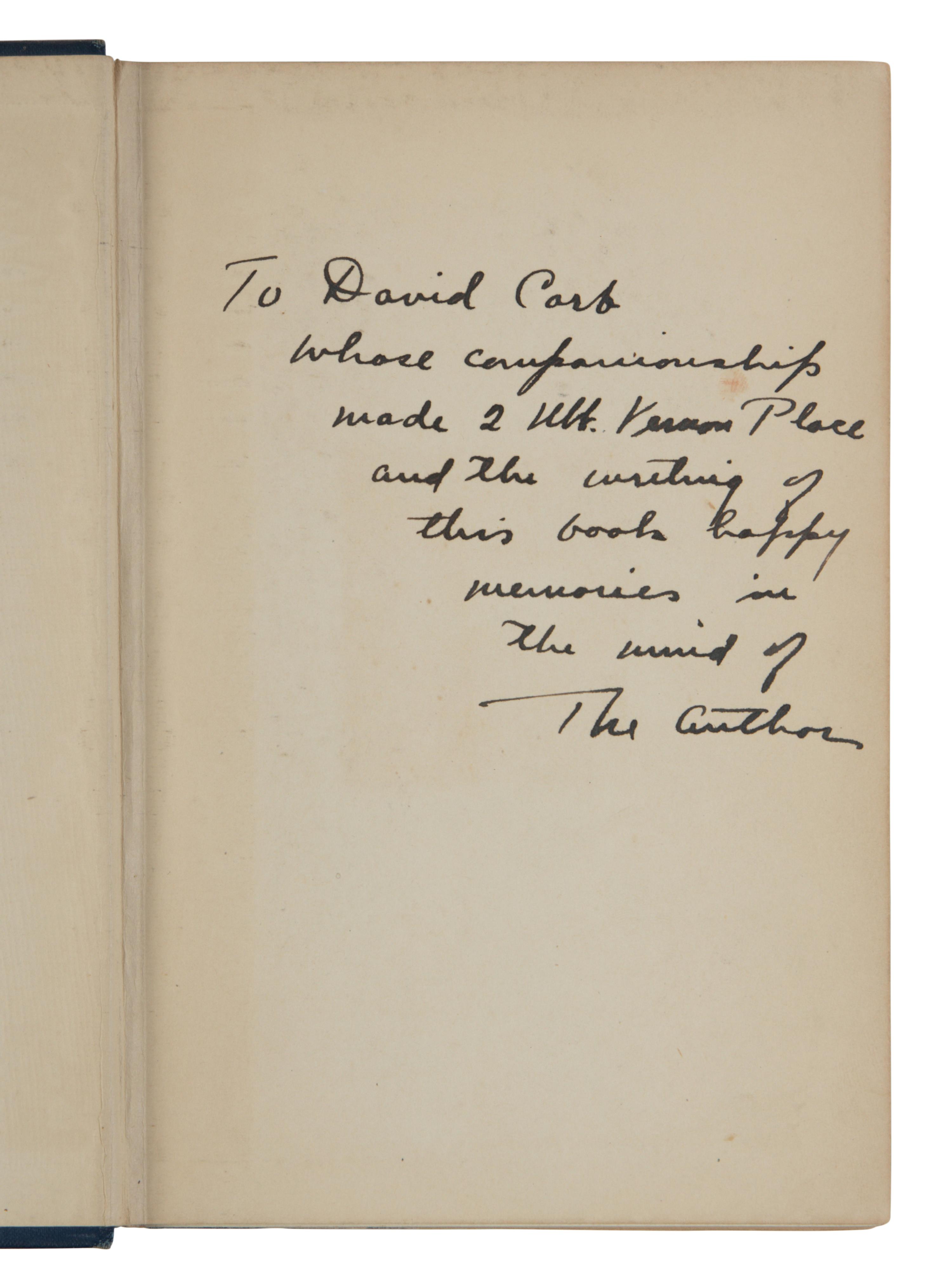 BIGGERS, Earl Derr (1884-1933). A pair of FIRST EDITIONS, comprising: