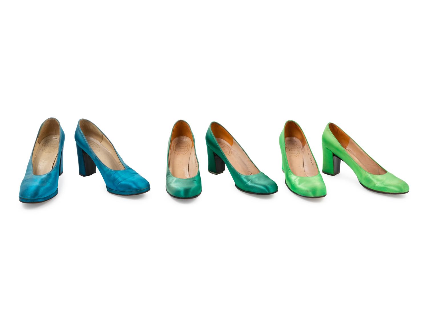 Six Pairs of Shoes, 1950-80s — Worn by Dame Olivia de Havilland