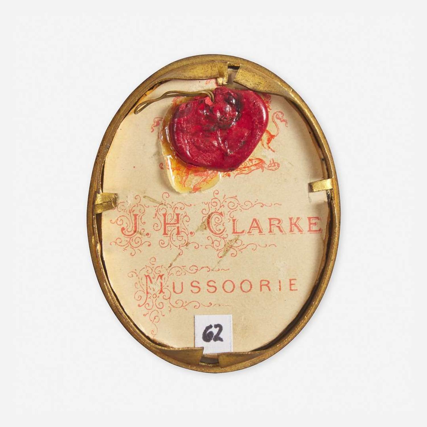 English and American School 19th century Group of Six Portrait Miniatures, early 19th century