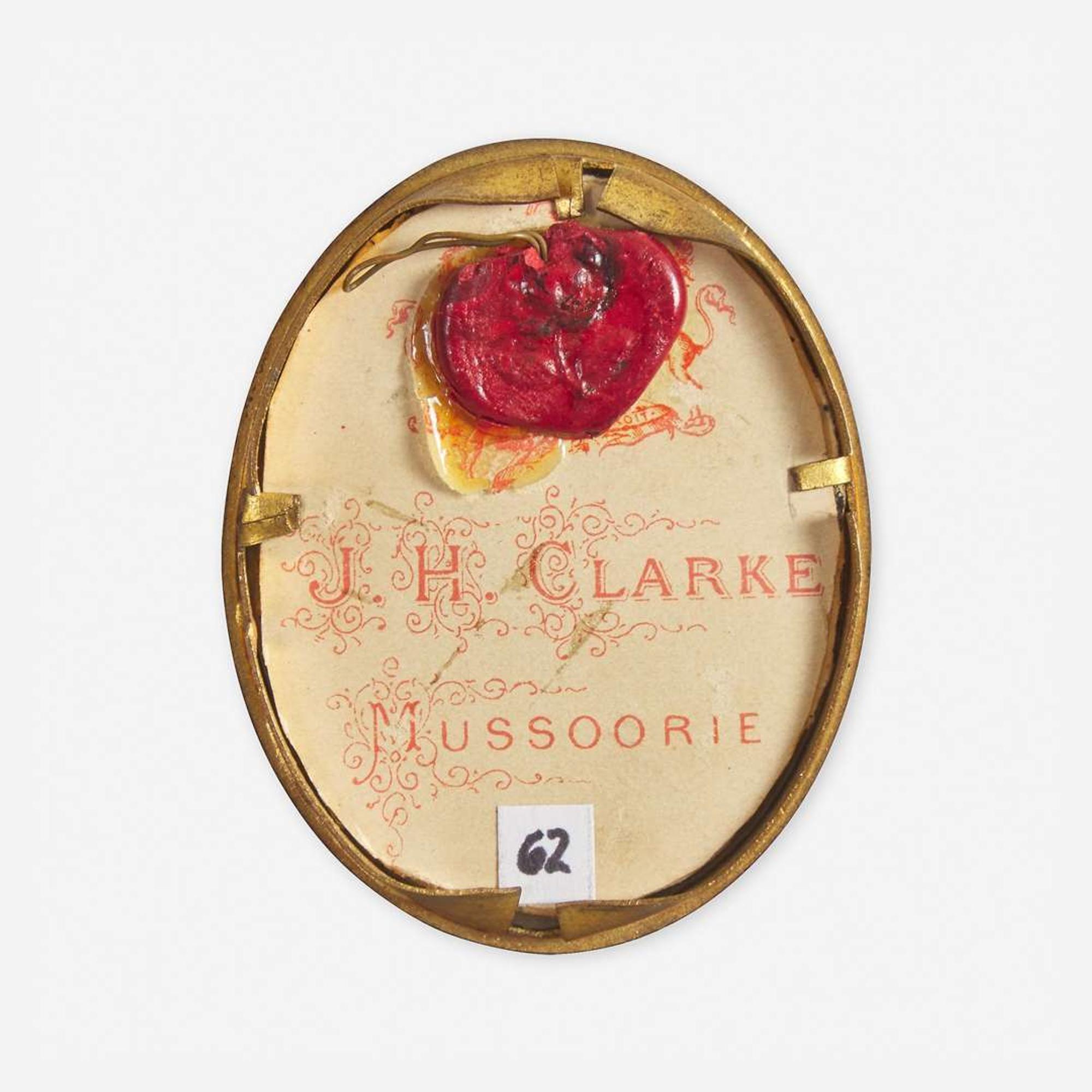 English and American School 19th century Group of Six Portrait Miniatures, early 19th century