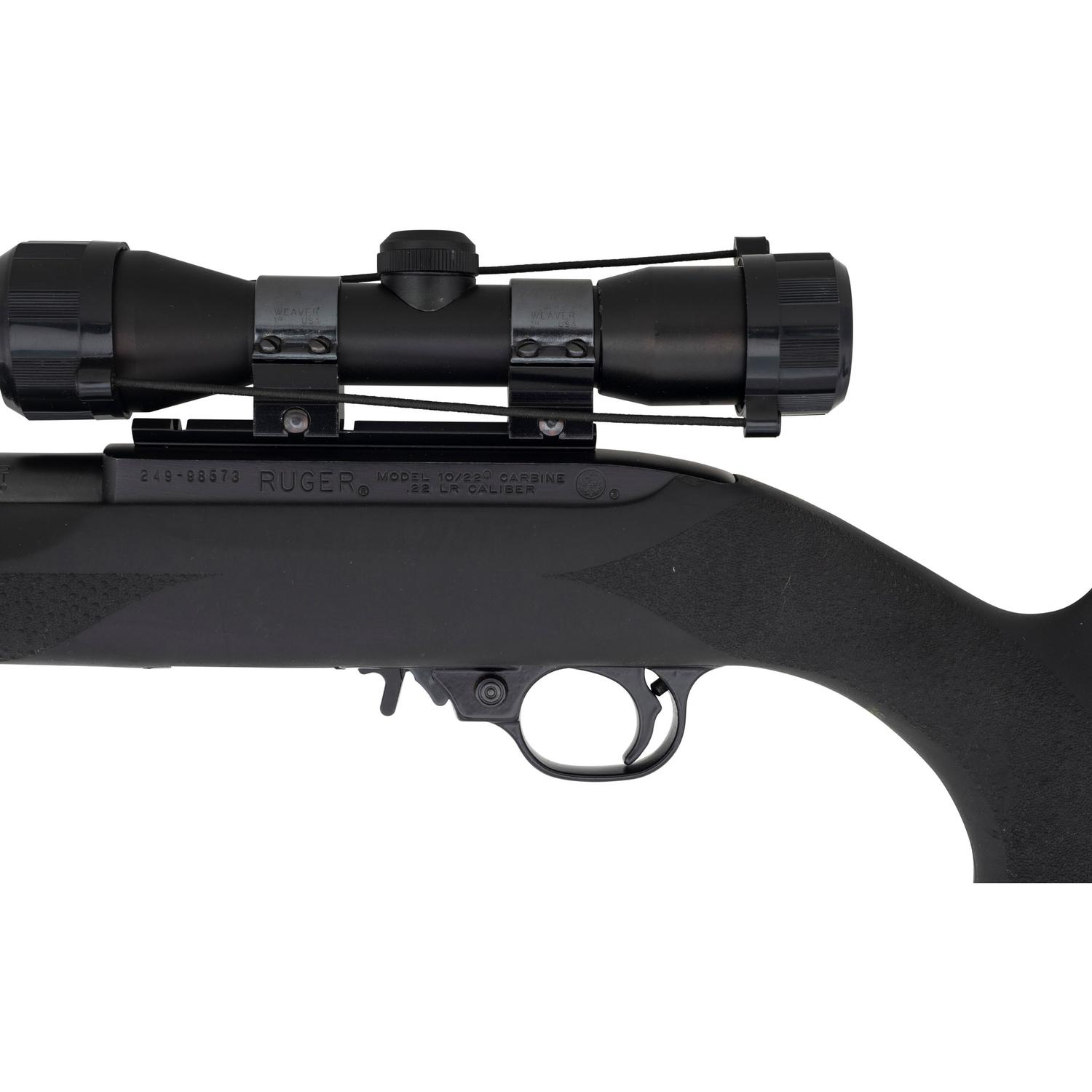 * Ruger 10/22 with Heavy Barrel and Scope