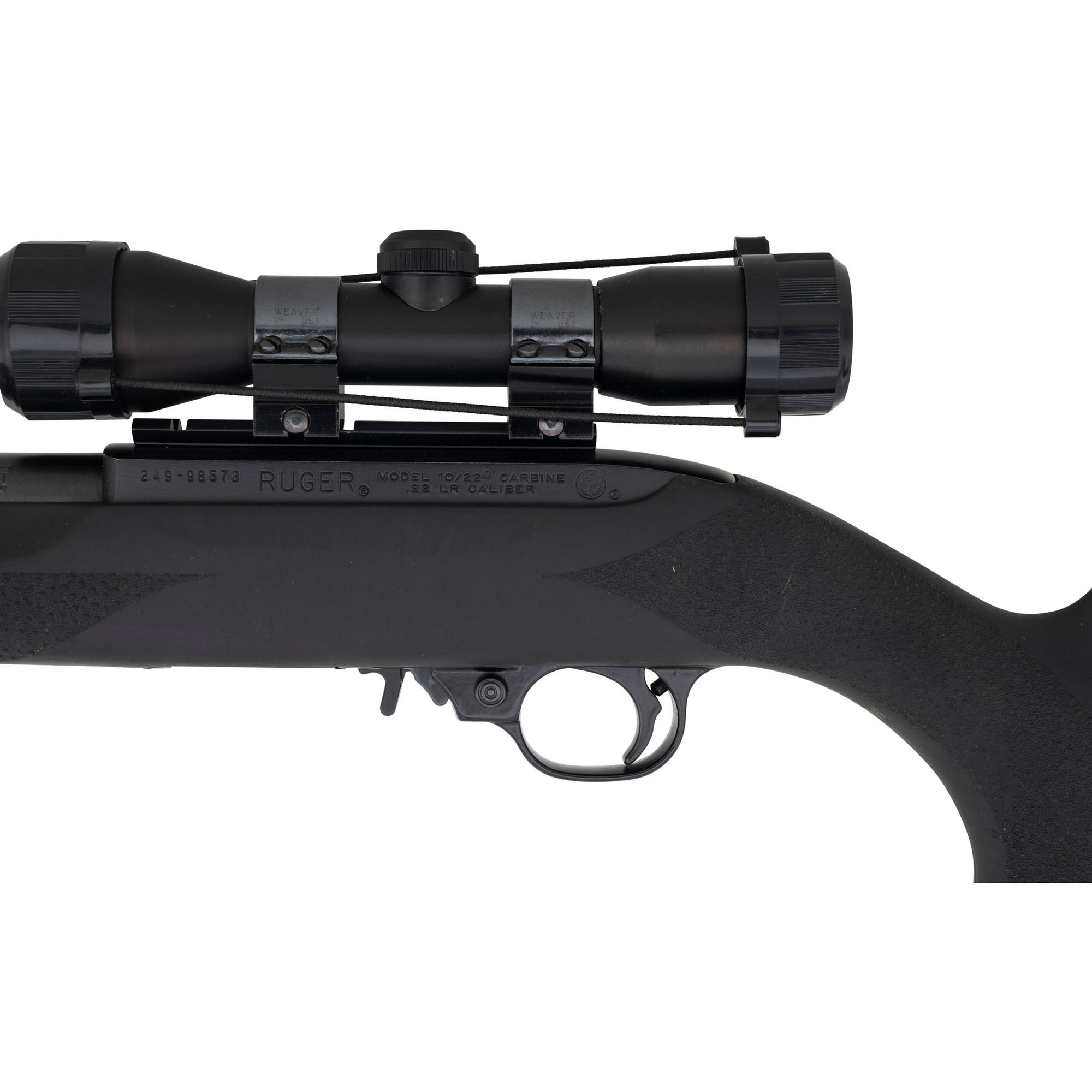 * Ruger 10/22 with Heavy Barrel and Scope