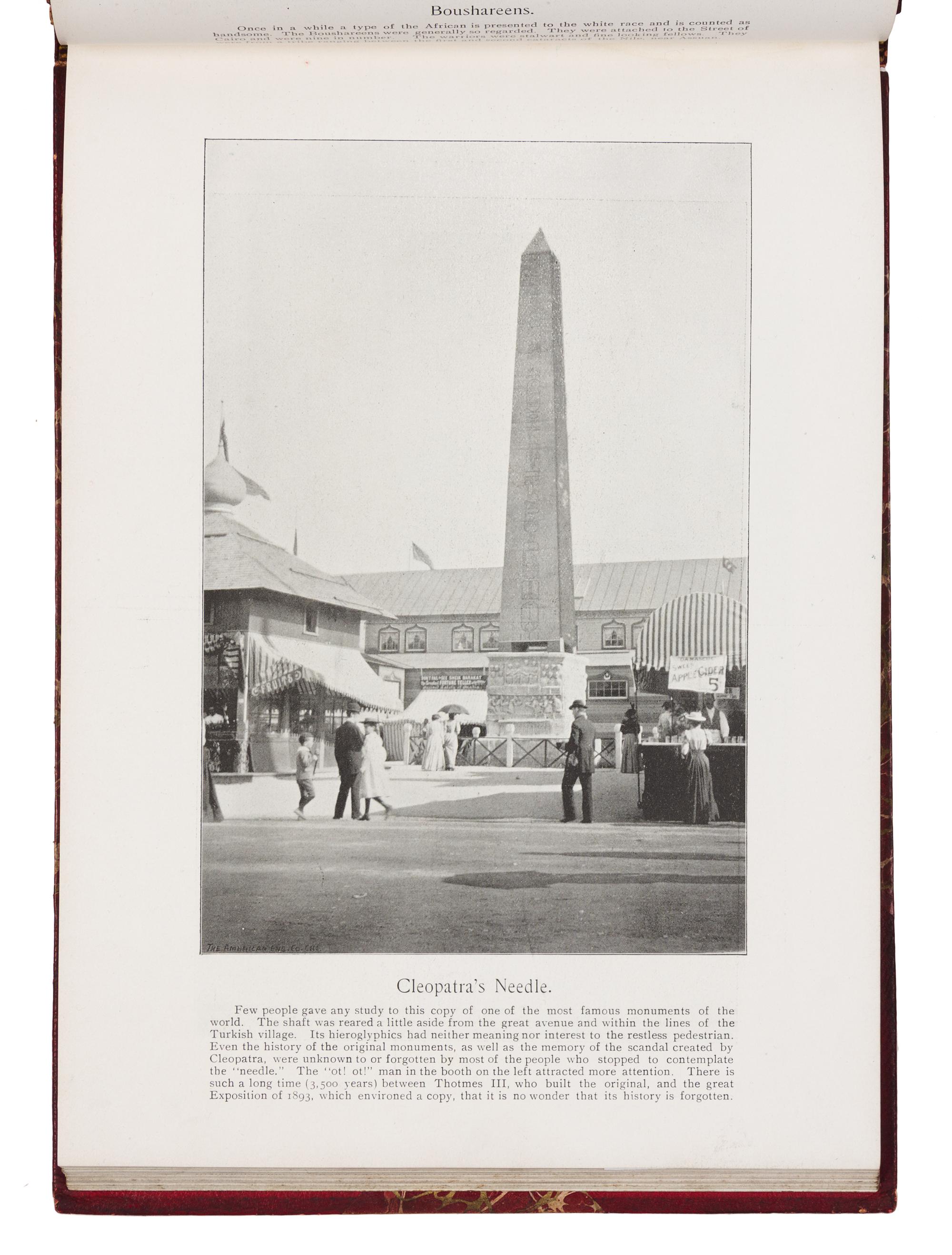 [COLUMBIAN EXPOSITION]. Collection of four works pertaining to the Columbian Expostion by various authors.