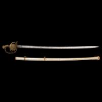 Cent Guard Style Presentation Sword of Capt. A.T. Farwell 179th NY Infantry, KIA at The Crater and the Sword Captured by Capt. J.B. Hughes, 11th AL Infantry