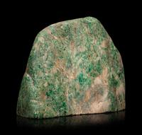 A Chinese Green Jadeite Mountain
