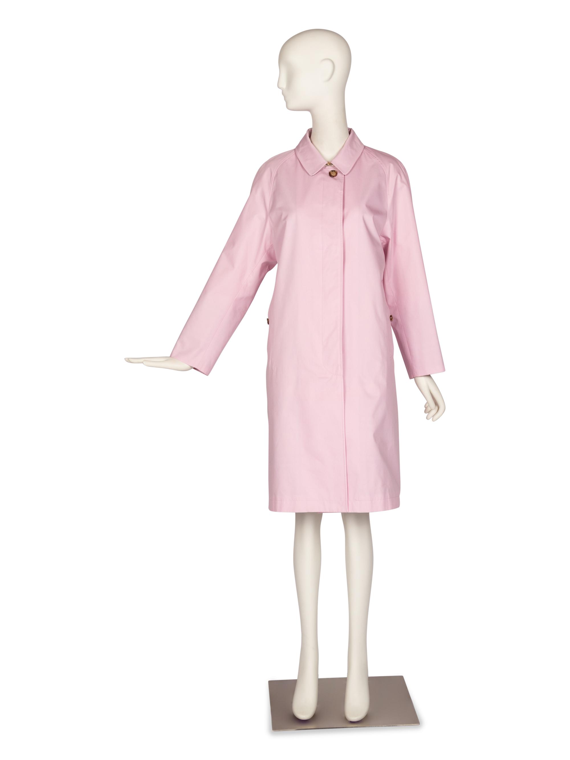 Riccardo Tisci for Burberry Pink Trench Coat, c. 2019