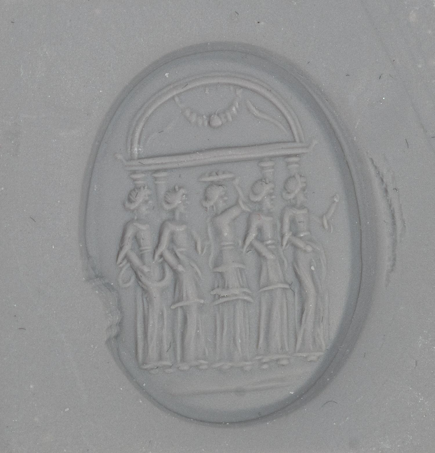 A Neoclassical Carnelian Intaglio with a Processional Scene