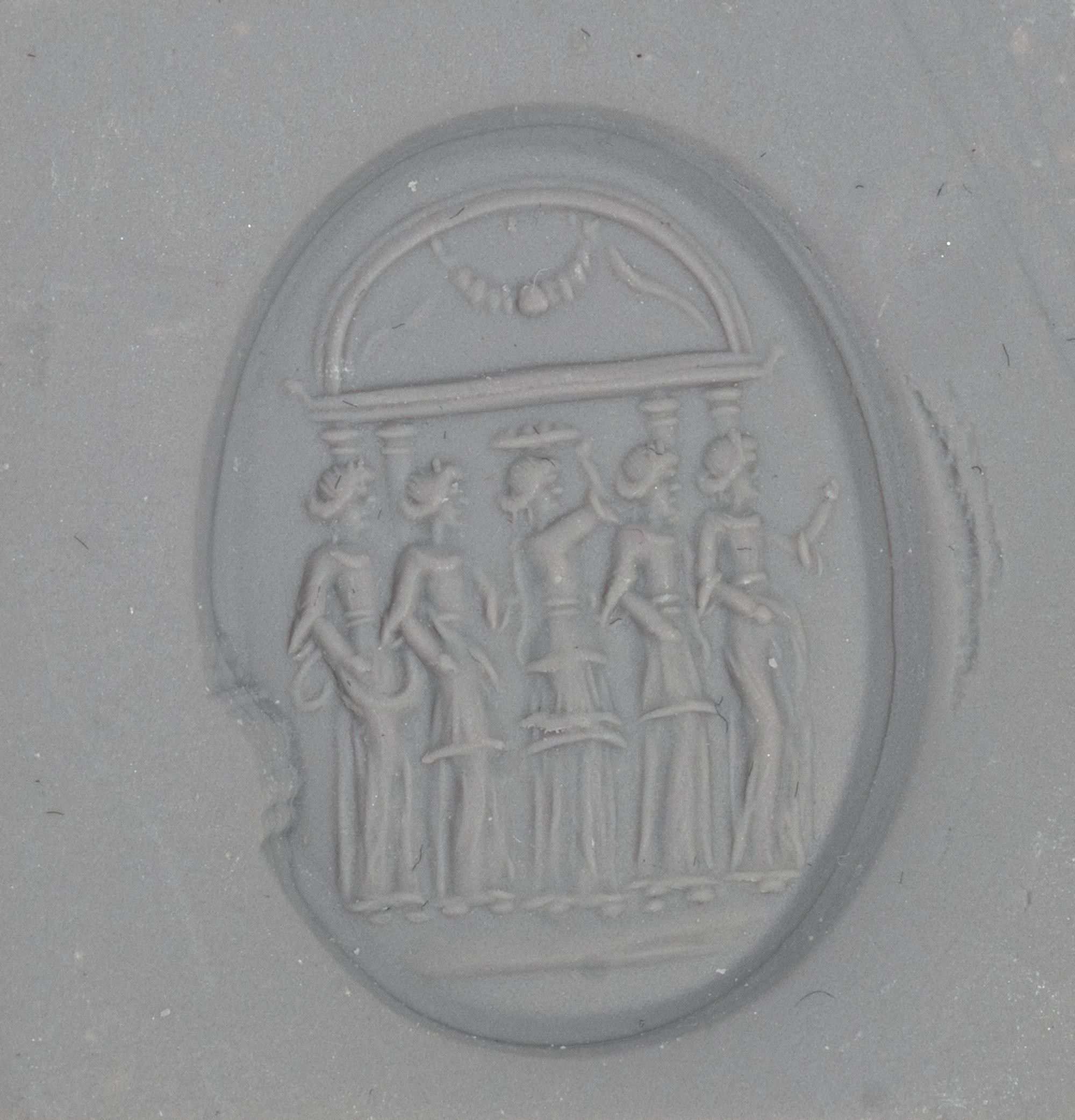 A Neoclassical Carnelian Intaglio with a Processional Scene