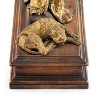 A Gilt-Bronze Group of St. Jerome
