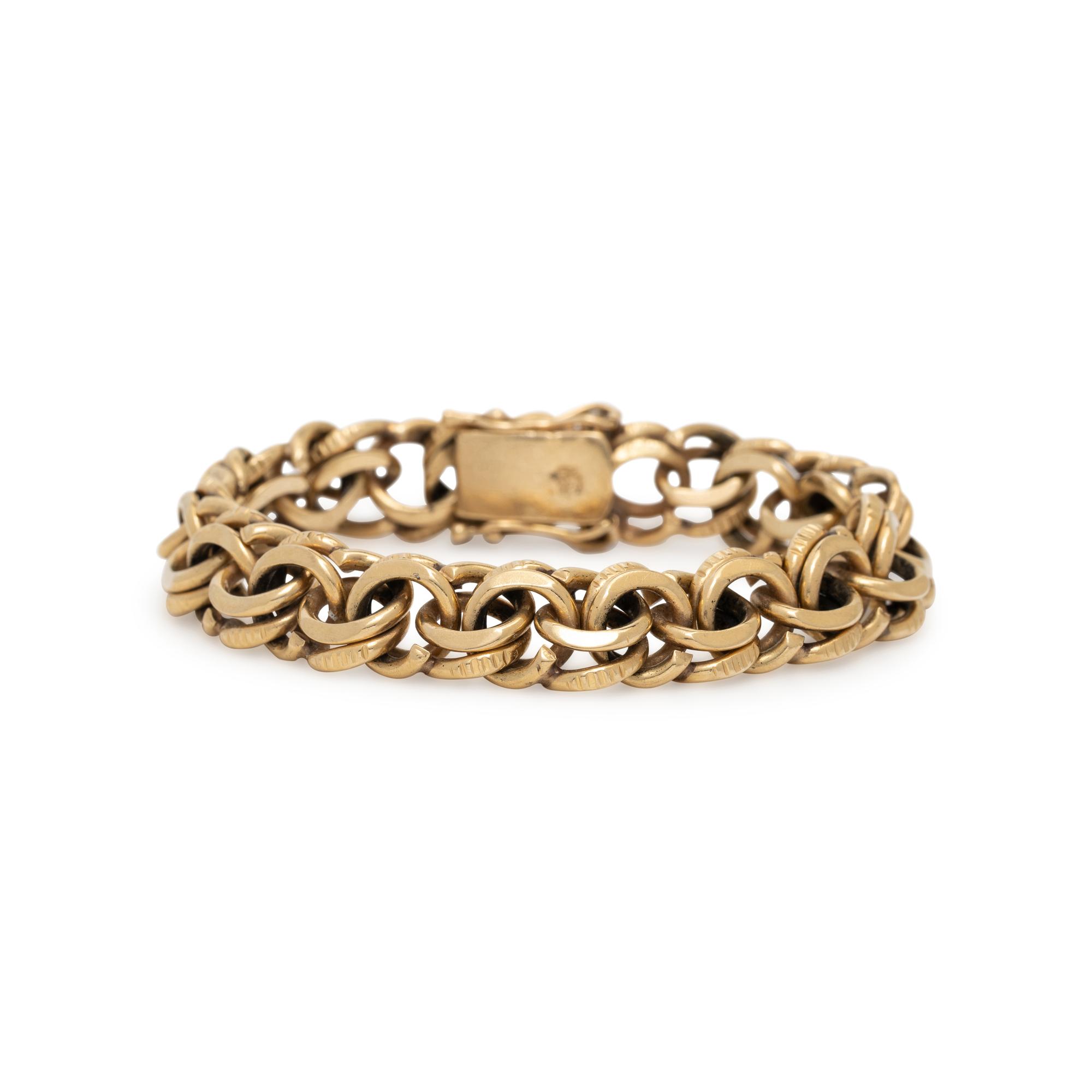 YELLOW GOLD BRACELET