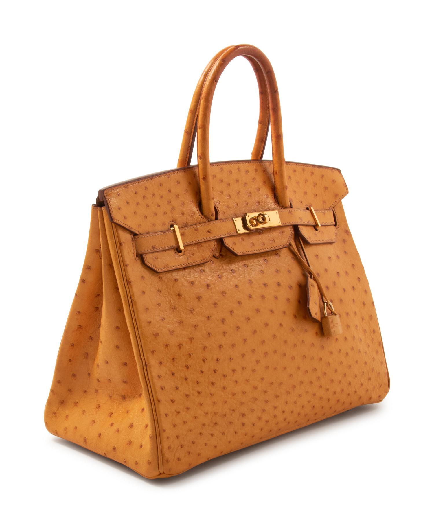 Hermès 35cm Ostrich Birkin, 2000