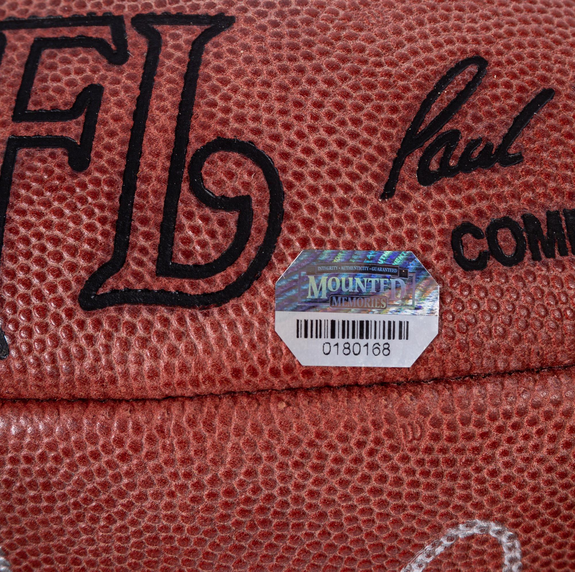 A Large Group of Pittsburgh Steelers Signed Autograph Items,