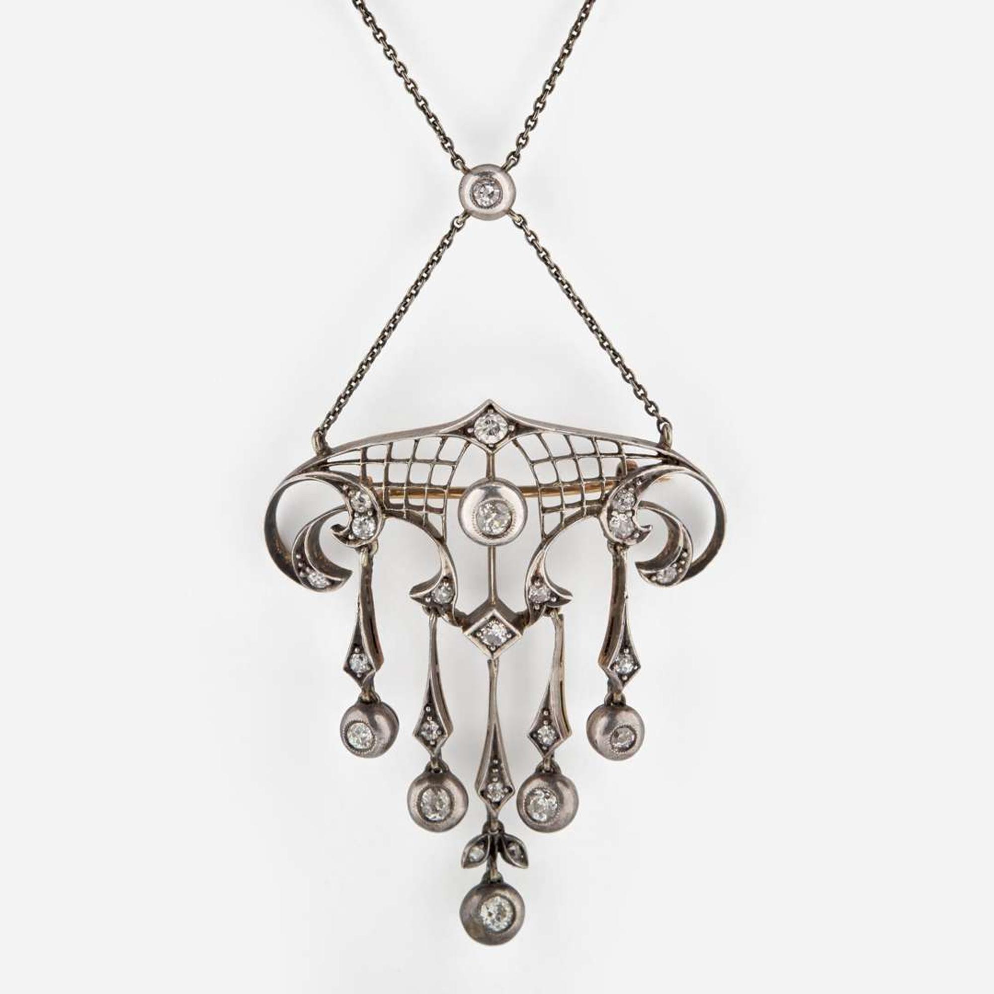 An Antique Diamond Necklace