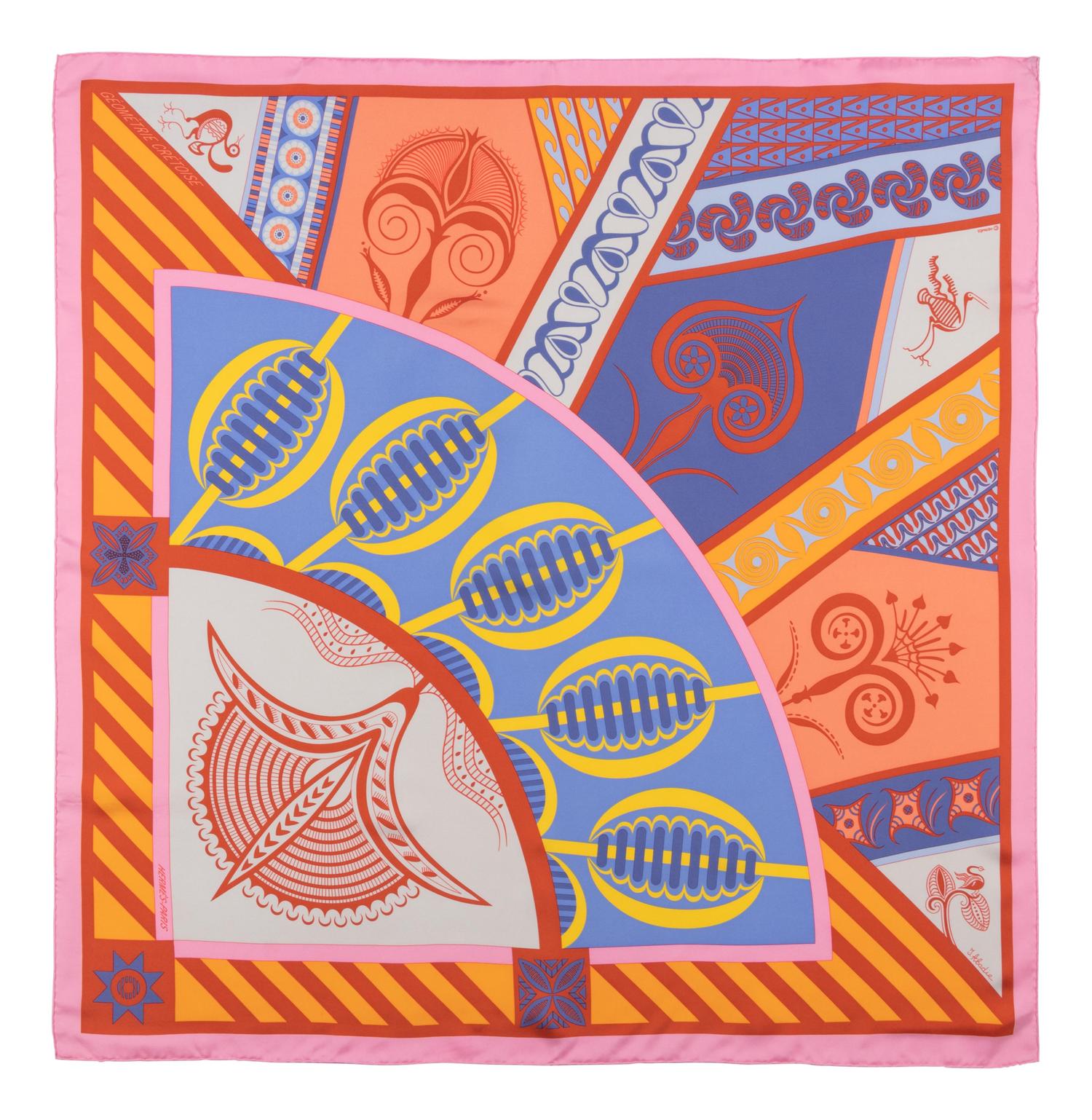 Hermès 90cm Silk Scarf, Carré and Scarf Ring