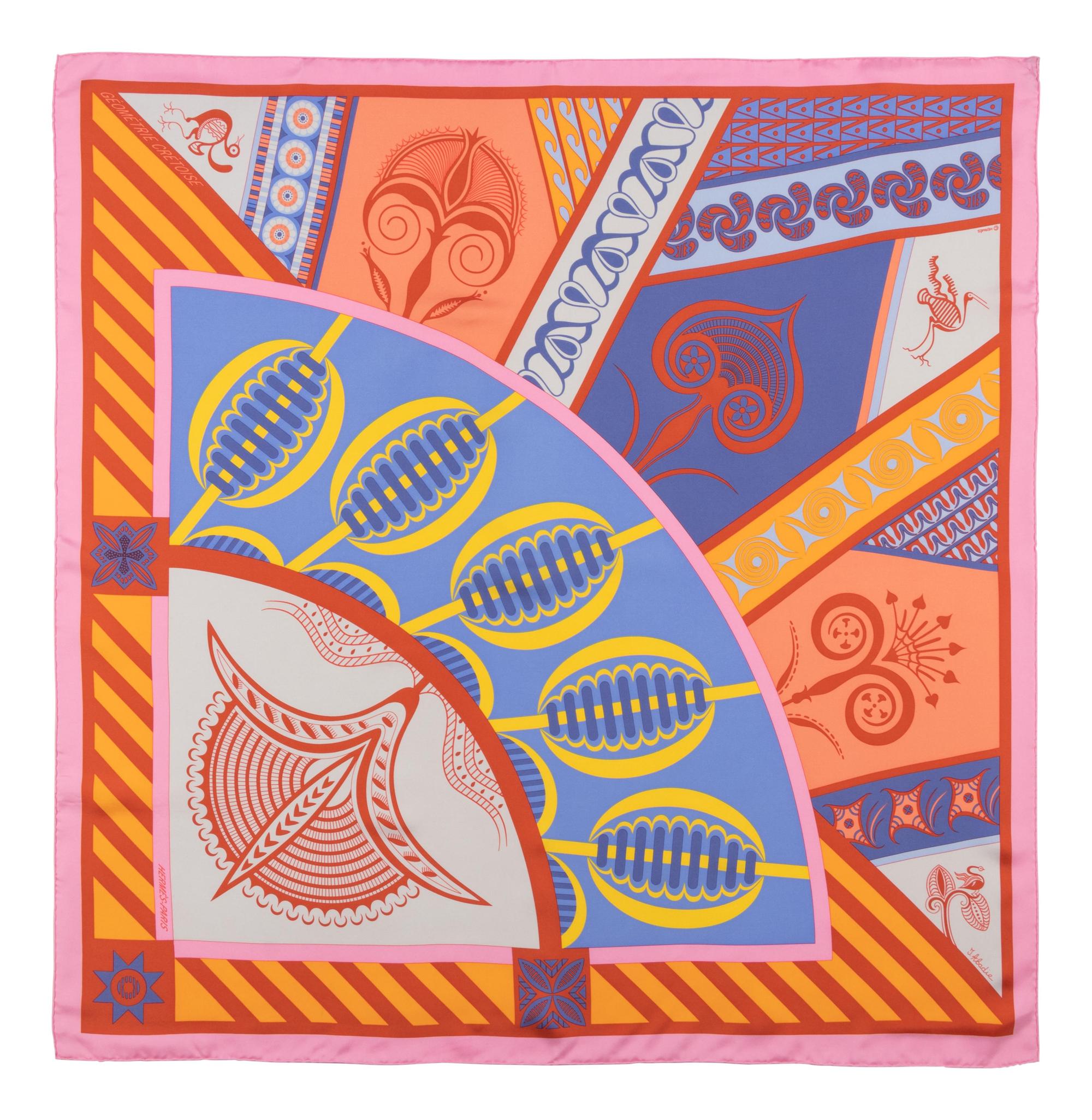 Hermès 90cm Silk Scarf, Carré and Scarf Ring