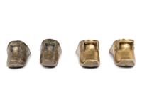 Two Pairs of Spanish Colonial Bronze Stirrups