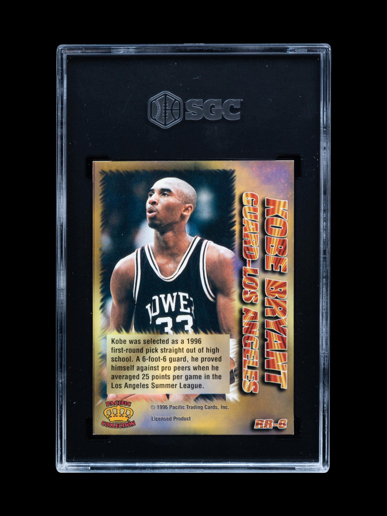 A Group of 1996-97 Pacific Kobe Bryant Rookie Basketball Cards,