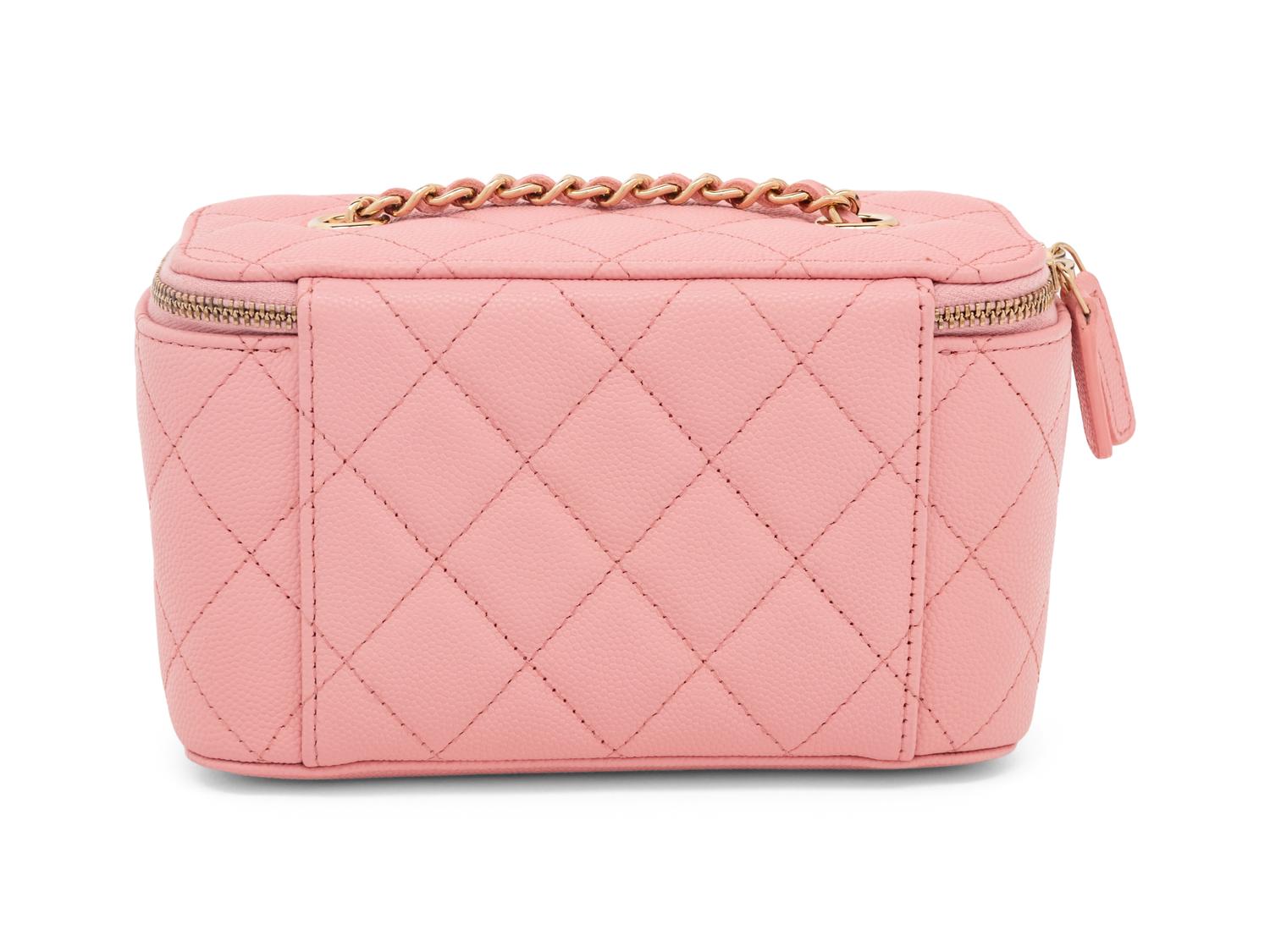 CHANEL, CAVIAR LEATHER VANITY BAG