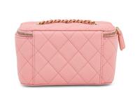 CHANEL, CAVIAR LEATHER VANITY BAG