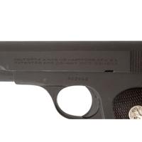 **British Proofed Lend Lease U.S. Military Colt Model 1903 Pocket Hammerless Pistol in Original Kraft Box with Two Magazines and Cleaning Rod