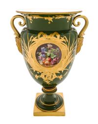 A Sevres Porcelain Vase, 1848, Height 15 1/8 inches. — 1848,