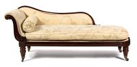 A Victorian Rosewood Recamier Height 30 x length 77 iniches. — 19TH CENTURY