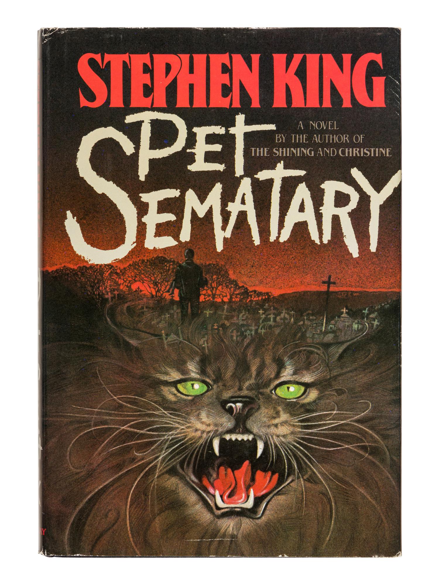 KING, Stephen (b. 1947). Pet Sematary . Garden City, New York: Viking, Doubleday & Company, 1983.