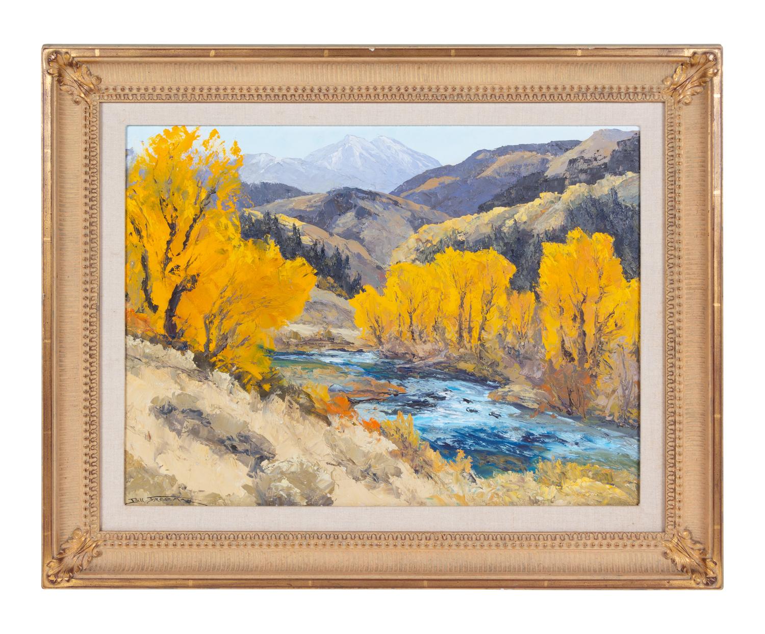 Bill (William E) Freeman (American, 1927-2012) Flat Creek…
