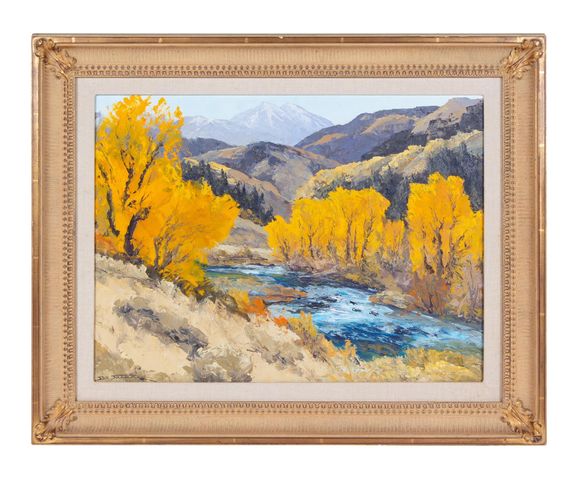 Bill (William E) Freeman (American, 1927-2012) Flat Creek…