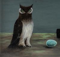 Owl and Dominoes