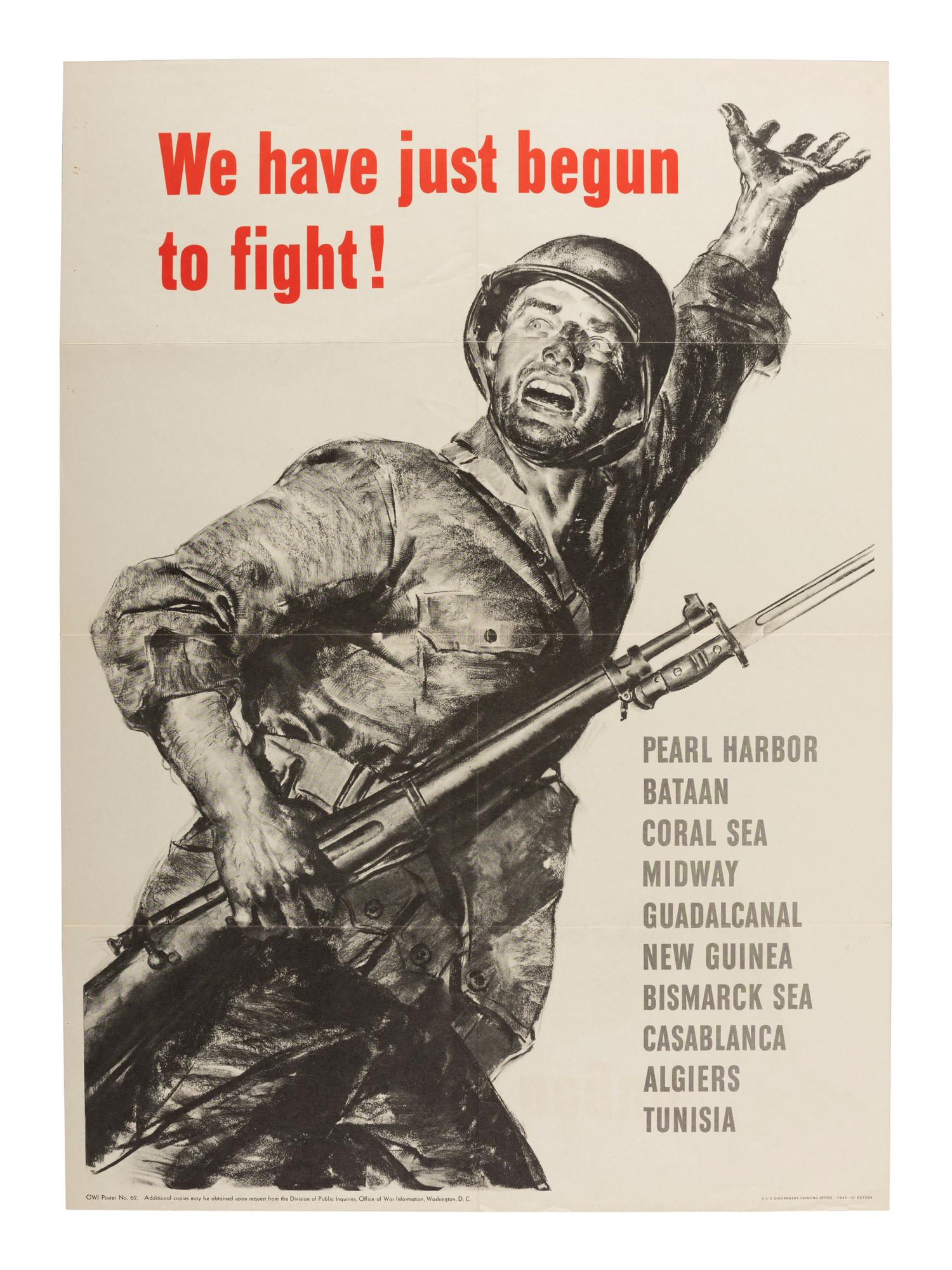 [WW2]. 12 World War II propaganda posters, comprising: