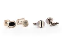 COLLECTION OF DAVID YURMAN CUFFLINKS