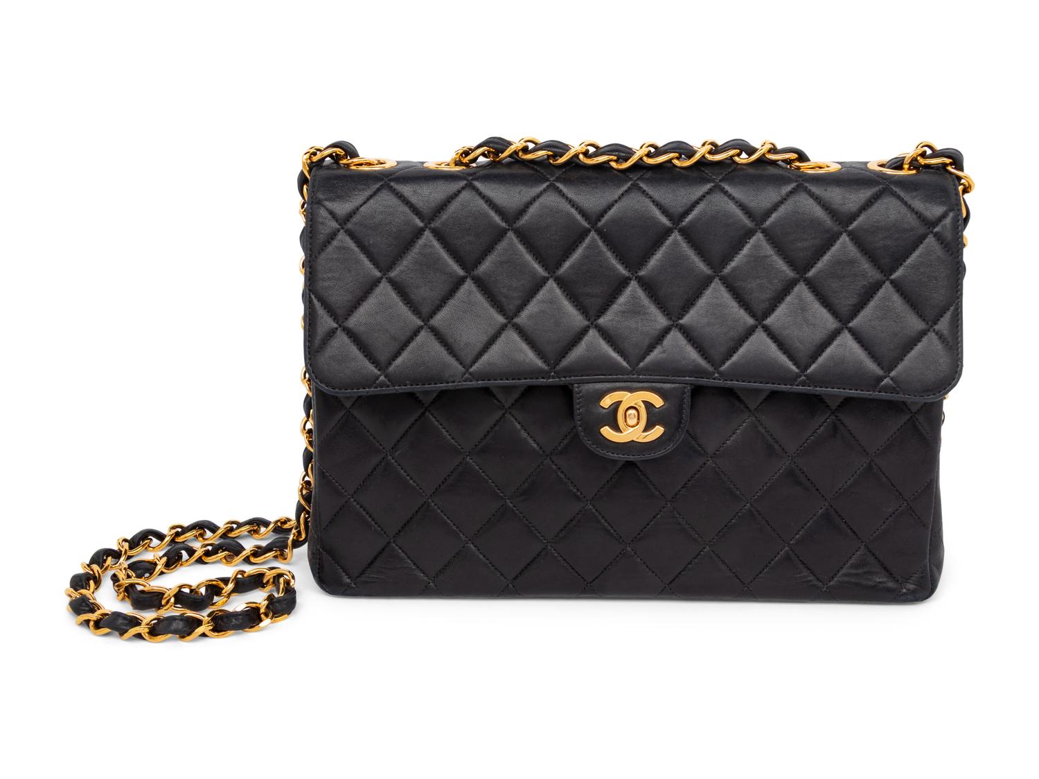 CHANEL, JUMBO SQUARE FLAP BAG