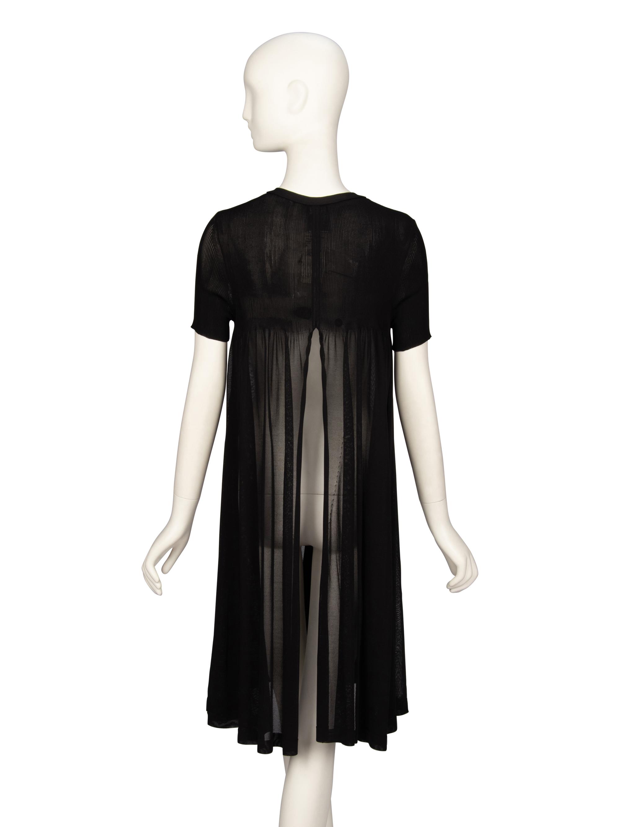 Chanel, Sheer Knit Long Cardigan