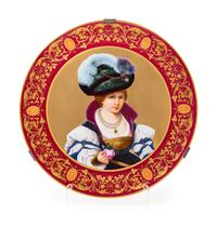 A Vienna Porcelain Charger
