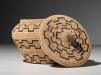Mono Lidded Basket