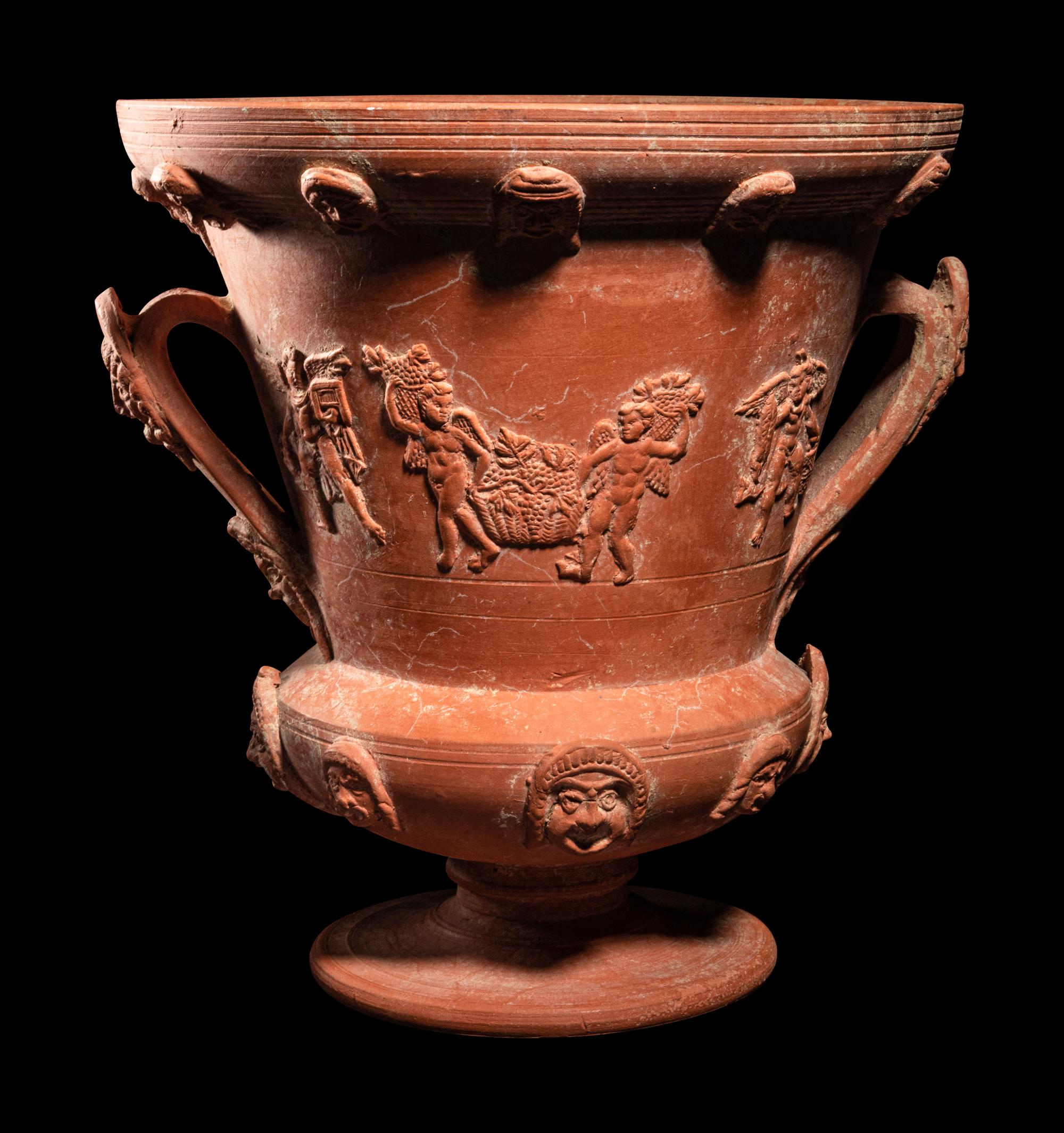 A Roman Red-Ware Kantharos