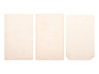 [LINCOLN, Abraham (1809-1865)]. A group of 3 CDVs of John Wilkes Booth, comprising: