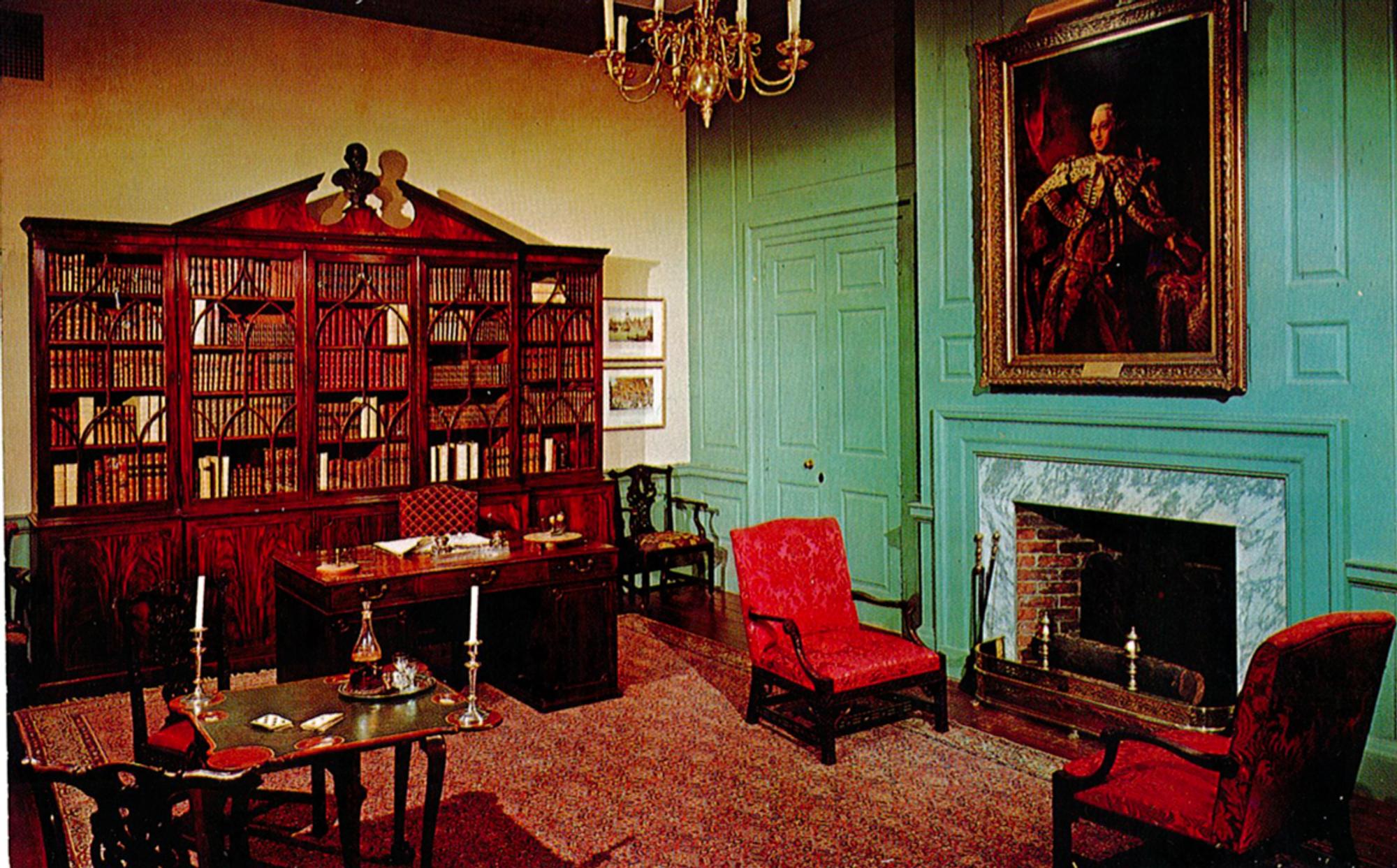 A George III Mahogany Breakfront Bookcase