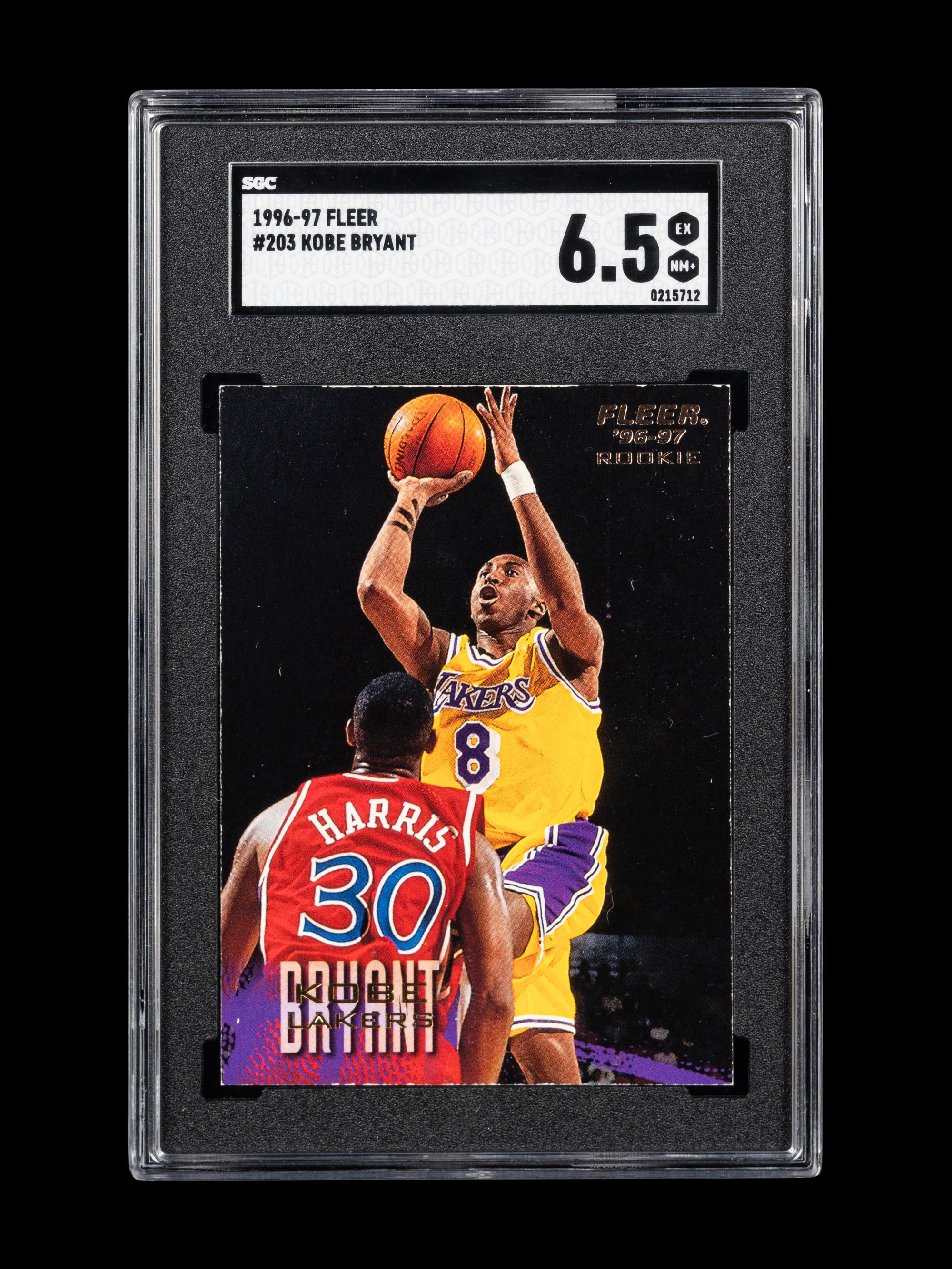 A Group of 12 Graded 1996-97 Kobe Bryant Rookie Basketball Cards,