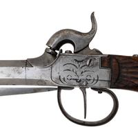 Pair of Belgian Snap Bayonet Pistols