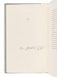 [FINE PRESS.] BRADBURY, Ray (1920-2012). Forever and the Earth. Radio Dramatization. Athens, OH: Croissant & Company, 1984.