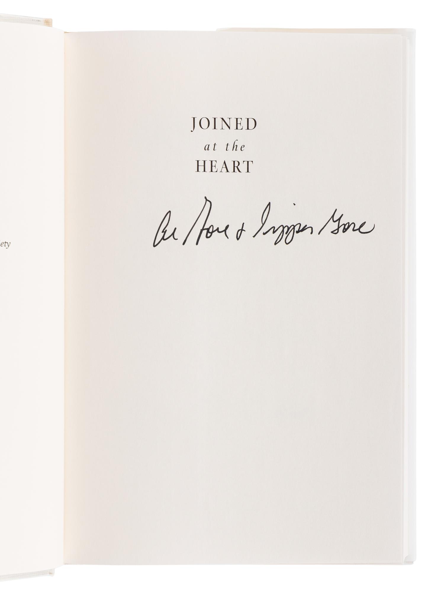 GORE, Albert, Jr. (b. 1948). A group of 3 FIRST EDITIONS by Gore, ALL SIGNED, comprising: