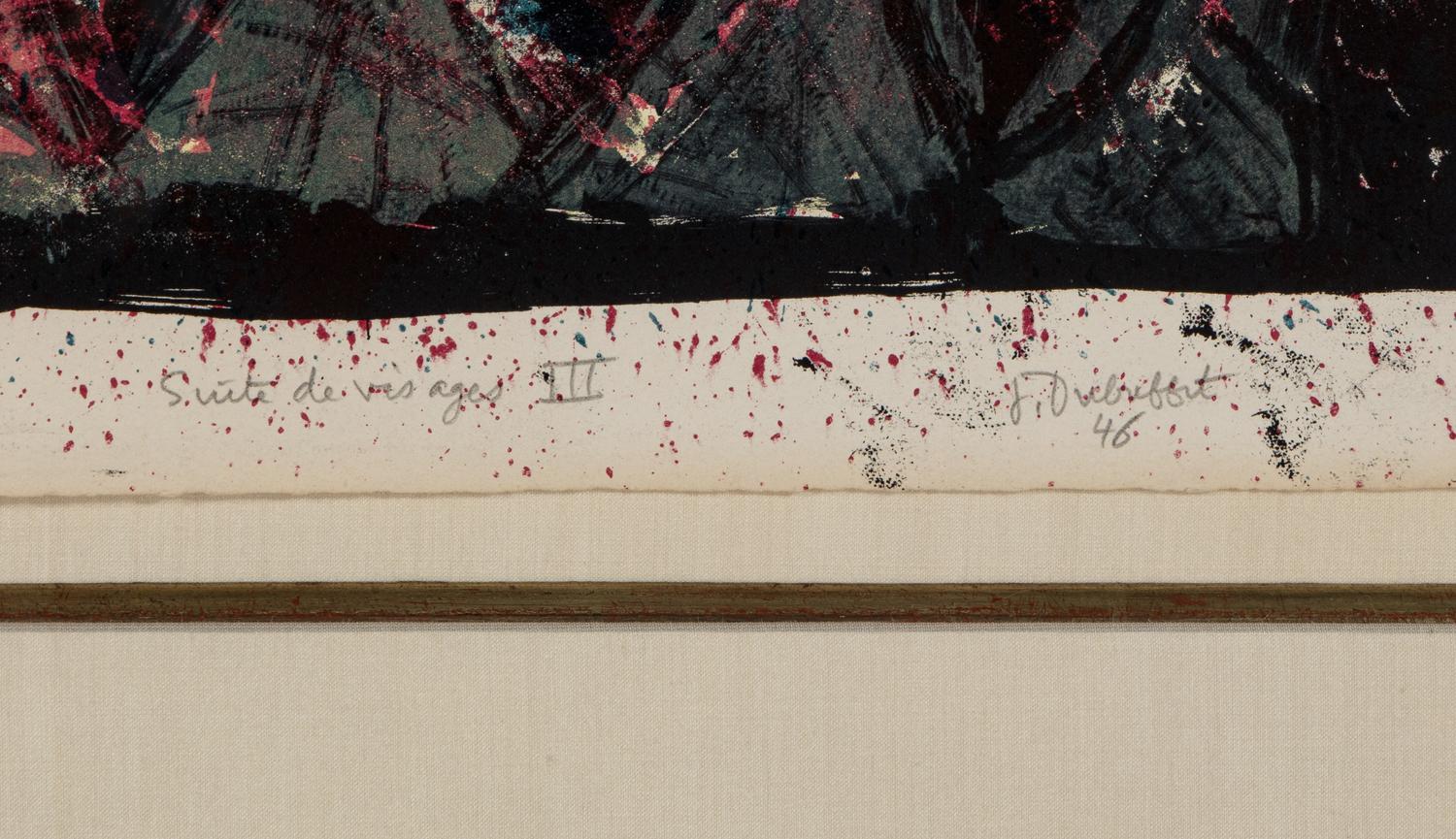 Suite de Visages III (variant), 1946